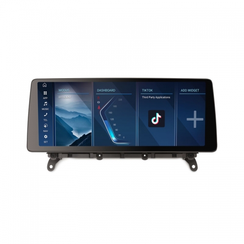 Erisin ES4725N 12.3" Android 14.0 Car Multimedia Player Screen Upgrade GPS For BMW X3 F25 / X4 F26 NBT System WiFi 4G BT CarPlay Auto Radio