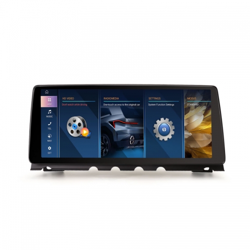 Erisin ES4701N 12.3" Android 14.0 Car Multimedia Player Screen Upgrade GPS For BMW 7 Series F01/F02 NBT System WiFi 4G BT CarPlay Auto Radio