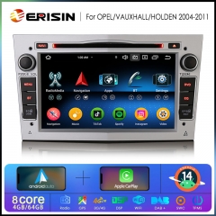 Erisin ES6760PS Android 14.0 Car Stereo DVD For Opel VAUXHALL HOLDEN GPS Navi Wireless CarPlay Auto Radio DSP 4G LTE BT5.0 Multimedia