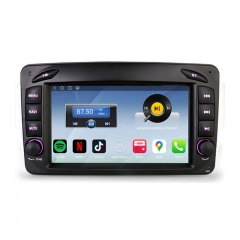 Erisin ES6663C Android 14 Qualcomm Car Stereo For Mercedes Benz Viano Vito G-Class W463 C-Class W203 CLK W209 GPS Navi CarPlay AUTO DSP