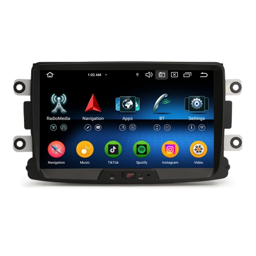 Erisin ES5529D Android 16 Car Stereo GPS For Renault Dacia Duster Logan Sandero Dokker Lodgy Radio System CarPlay Auto 4G IPS TPMS DVR DSP