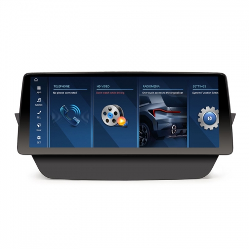 Erisin ES4784I Android 14.0 Car Multimedia Player Screen Upgrade GPS For BMW X1 E84 CIC Sytem WiFi 4G BT CarPlay Android Auto Radio