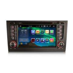 Erisin ES8506A IPS Android 14 DAB+ Autoradio GPS Wireless CarPlay Car DVD SWC DTV DSP For Audi A6 S6 RS6 Audi Allroad Stereo