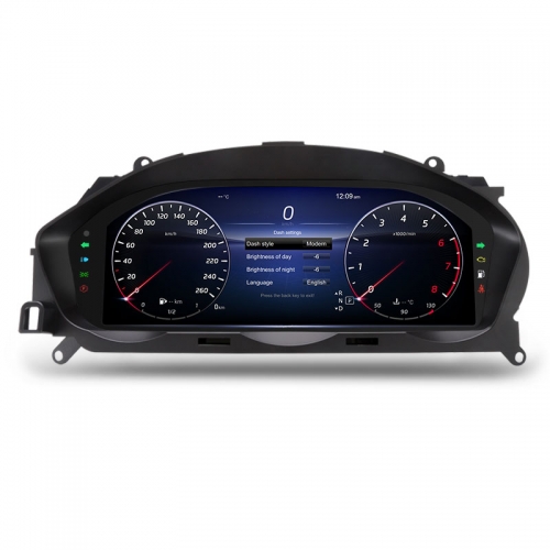 Erisin ES48C45T 12.3" Car LCD Dashboard for Mercedes-Benz C CLASS W204 2011-2014 with NTG 4.5 System HD Digital Gauge Cluster
