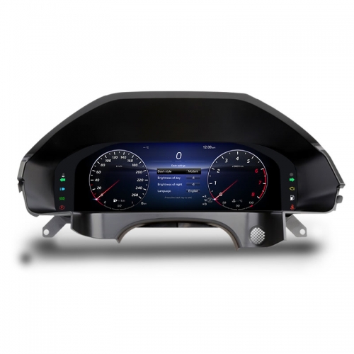 Erisin ES48E45T 12.3" Car LCD Dashboard for Mercedes-Benz E CLASS W212 2014-2015 with NTG 4.5 System HD Digital Gauge Cluster