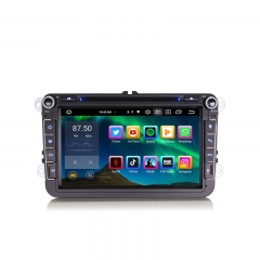 Erisin ES8515V 8" Android 14.0 Car Stereo DVD For VW Golf Passat Polo Bora Seat Peugeot 307 DSP CarPlay & Auto GPS TPMS DAB+ 4G 64G