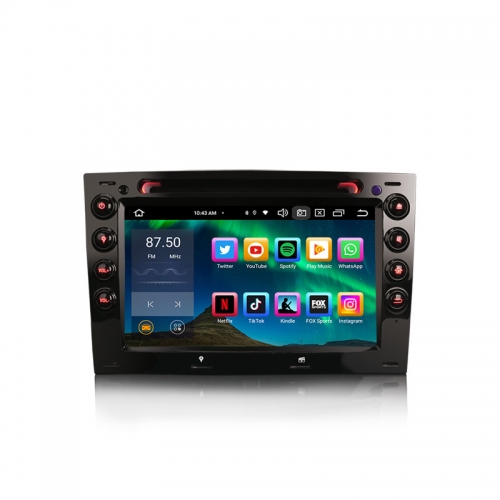 Erisin ES8513M IPS Android 14 Autoradio GPS Navi CarPlay For Renault Megane Ⅱ Android Auto Radio BT5.0 DSP 4G LTE Slot