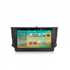 Erisin ES8511G 9" IPS Screen Android 14.0 Car Stereo For VW Golf VII/7 MK7 CarPlay Auto GPS Sat Navi DSP 4G LTE SWC