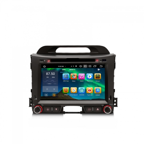 Erisin ES8533S 8" Android 14.0 Kia Sportage 3 SL Car Stereo CarPlay & Auto Radio GPS 4G LTE DSP IPS DVD Player