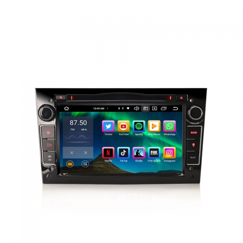 Erisin ES8560PB IPS Android 14.0 Autoradio GPS For Opel Zafira Vivaro Antara Vectra Stereo Meriva Wireless CarPlay AUTO WiFi DAB+ BT5.0 DSP DTV
