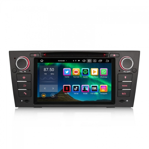 Erisin ES8567B 7" Android 14.0 Car Radio For BMW E90 E91 E92 E93 M3 DSP CarPlay & Auto GPS DVD TPMS DAB+ 4G SIM IPS BT5.0