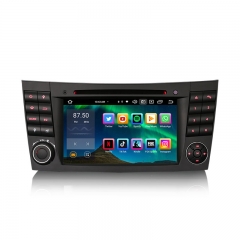 Erisin ES8580E 7" IPS Android 14.0 Car DVD Player DSP CarPlay & Auto GPS For Mercedes Benz E-Class W211 CLS W219 Stereo Multimedia TPMS DAB+ 4G LTE BT
