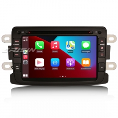 Erisin ES8973D IPS Android 14.0 Car Stereo GPS Radio DVD SWC For Renault Dacia Duster Logan Sandero Lodgy Dokker DSP Autoradio Wireless CarPlay 4G LTE