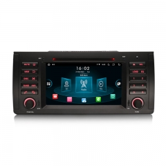 Erisin ES8953B 7" BMW X5 E53 Android 14.0 Car Stereo CarPlay & Auto Radio GPS 4G DAB+ DSP Canbus BT5.0 IPS Screen