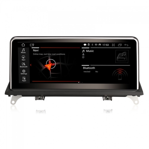 ES3270I 10.25" Octa-Core IPS Android 14.0 OEM Radio GPS 4G SIM Wireless CarPlay Android Auto Car Stereo for BMW X5 E70 X6 E71 CIC