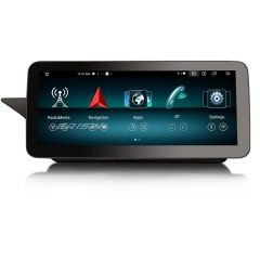Erisin ES46E20L 12.3" Mercedes-Benz Android 14.0 Car Multimedia E-Class W207 C207 A207 2009-2012 NTG 4.0 Screen Upgrade GPS WiFi 4G BT CarPlay Auto
