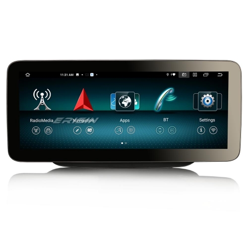 Erisin ES46B50L Android 14 Car GPS For Mercedes-Benz B-Class W246 COMAND APS Stereo 4G WiFi DSP IPS Screen Upgrade Multimedia