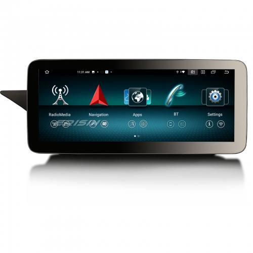 Erisin ES46E40L 12.3 Android 14 Car Multimedia GPS For Mercedes-Benz Stereo E-Class W212 / S212 2009-2012 with NTG 4.0 System WiFi 4G BT CarPlay Auto