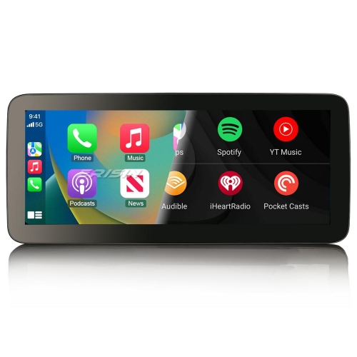 Erisin ES46GA50 Android 14 Car Multimedia Player Screen Upgrade Mercedes-Benz CLA-C117 GLA-X156 A-W176 G-W463 NTG 5.0 APS CarPlay Android Auto Stereo
