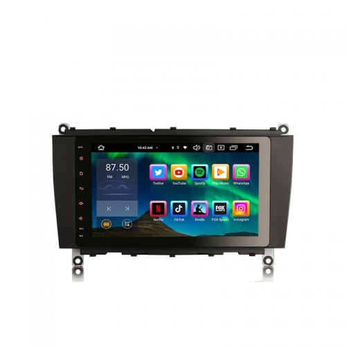 Erisin ES8584C 8" DSP Android 16.0 Auto GPS Multimedia For Mercedes Benz CLK-Class C209/A209 Car Stereo CarPlay & Auto Radio 4G LTE IPS