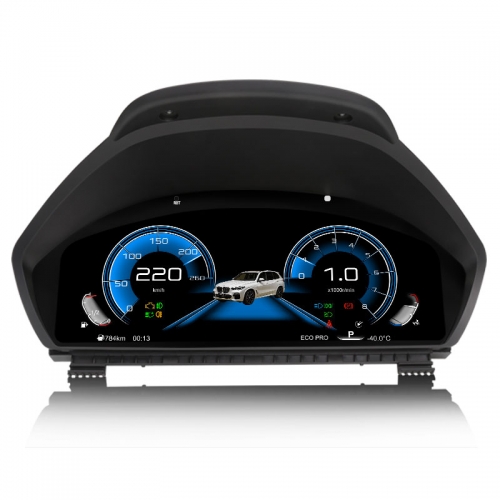 Erisin ES4813CA Car Dashboard Digital Gauge Cluster for BMW 3 Series F30 F31 F34 4 Series F32 F33 F36 Wireless CarPlay Android Auto HD LCD Screen