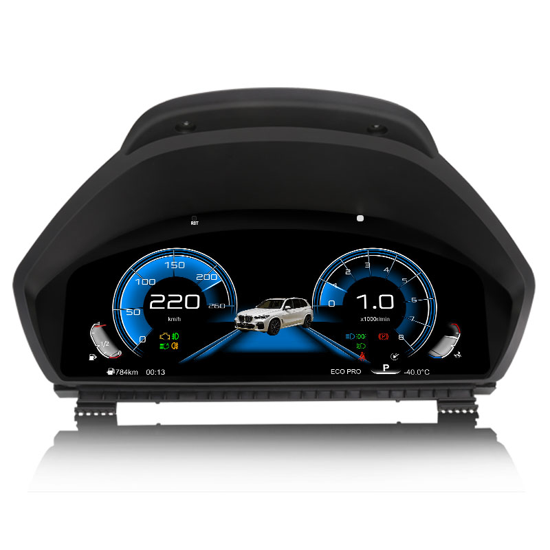 Erisin ES4813CA Car Dashboard Digital Gauge Cluster for BMW 3 Series F30 F31 F34 4 Series F32 F33 F36 Wireless CarPlay Android Auto HD LCD Screen