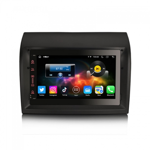 Erisin ES8874F 7" Android 14.0 Car Stereo For FIAT DUCATO CITROEN JUMPER PEUGEOT BOXER GPS Navi Wireless Carplay Auto Radio IPS