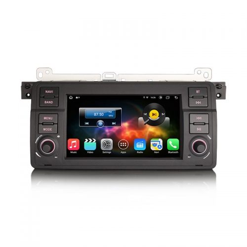 Erisin ES8864B 64G Android 14.0 Car Stereo GPS For BMW E46 M3 Rover 75 MG ZT Wireless CarPlay Auto Radio DSP 4G LTE Slot