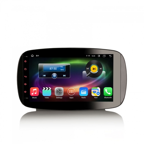Erisin ES8899S Android 14 Multimedia Player Car radio For Mercedes-Benz Smart GPS Navigation Stereo CarPlay Auto DSP WIFI ALL In One