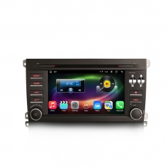 Erisin ES8814C 8-Core 64G Android 14.0 Car Stereo GPS For Porsche Cayenne Wireless CarPlay Auto Radio DVD DSP 4G LTE Slot