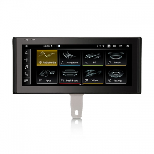 ES3873H Android 14.0 Car Stereo Screen For Audi Q3 High Configuration Vehicles with Original Navigation 4G LTE Slot Dual WiFi CarPlay Auto Radio GPS