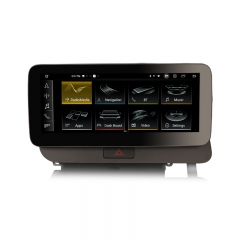 ES3875HL 10.25 Android 14.0 Car Stereo Screen Upgrade For Audi Q5 (2009-2016) High Configuration 4G LTE Slot Dual WiFi CarPlay Auto Radio GPS System