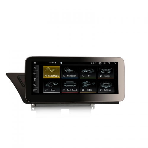 ES3874AL Android 14.0 Car Stereo Screen For Audi B8 A4 S4 RS4 A5 S5 RS5 Low Configuration 4G LTE Slot Dual WiFi CarPlay Auto Radio GPS System