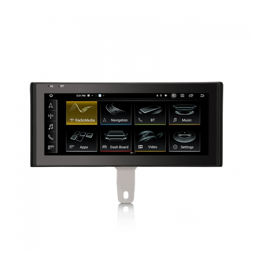 ES3873Q  Android 14.0 Car Stereo Screen For Audi Q3 Low Configuration with MMI-RMC-system 4G LTE Slot Dual WiFi CarPlay Auto Radio GPS System
