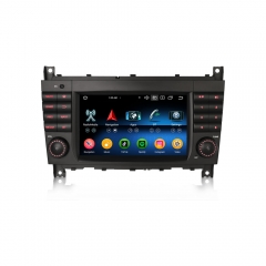 Erisin ES5769C Android 14.0 Car Stereo For Mercedes Benz C-Class W203 CLC W203 G-Class W463 CarPlay Auto 4G WiFi DSP GPS System IPS BT5.0