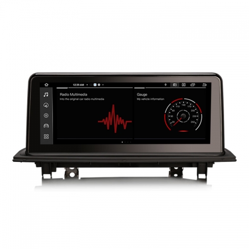 Erisin ES3848N IPS Auto Radio Android 14.0 Car Multimedia Screen GPS Navigation Carplay BMW X1 F48 NBT 4G WiFi DSP Stereo