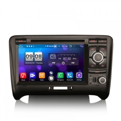 ES8739A 7" DSP Android 14.0 Car DVD Player GPS For Audi TT CarPlay Android Auto Radio 4G DAB+ Stereo Multimedia
