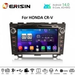 Erisin ES8759C 8" Octa-Core Android 14.0 Car DVD GPS Player RDS DSP CarPlay & Auto Radio for HONDA CR-V