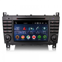 Erisin ES9169C 8GB+128GB DSP Android 16.0 Car DVD CarPlay Auto GPS 4G DAB+ for Mercedes Benz G-Class W463 CLC Class C-Class W203 Stereo