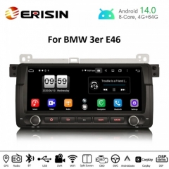 Erisin ES8788B 8.8" BMW E46 M3 Rover 75 Android 14.0 Car Stereo CarPlay & Auto Radio GPS 4G DAB+ DSP Canbus