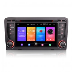 Erisin ES2747A 7" Android 12 Car DVD Player For AUDI A3 (2003-2011) S3 RS3 RNSE-PU GPS Navigation Apple Carplay Android Auto Radio System