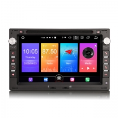Erisin ES2786V Andriod 12 DSP Wireless CarPlay Android Auto Car Radio DVD For VW Bora Polo Passat Tiguan T5 Multivan Seat Jetta Car Stereo GPS Navi