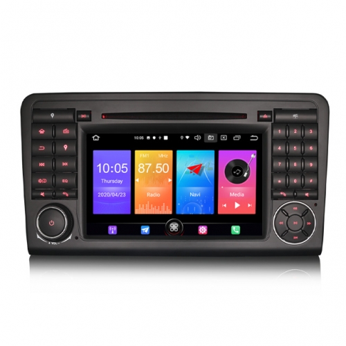 ES2783L 7" Android 12.0 Car Radio DVD Player For Mercedes Benz GL-Class X164 ML-Class W164 Built-in Carplay Android Auto DSP WiFi