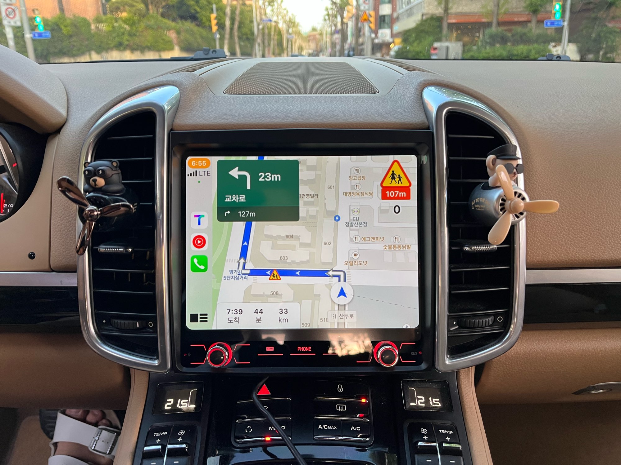 8 CORE 64 GB Android 12.0 autoradio navigatore per Porsche Cayenne CarPlay DSP DAB + WiFi EUR