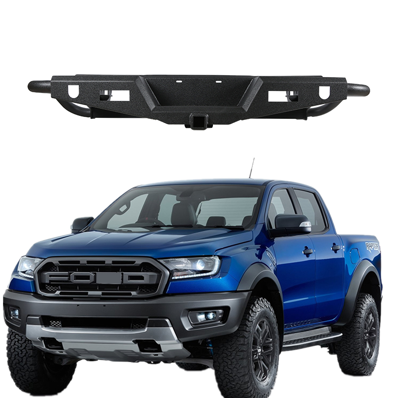Pickup accessories rear step bumper assembly forfor ford ranger/hilux revo