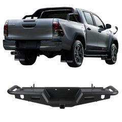 Pickup accessories rear step bumper assembly forfor ford ranger/hilux revo