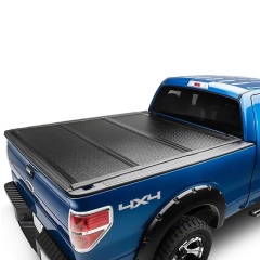 Embedded Aluminum Hard Tri-Folding Tonneau Cover Truck Bed Accories for DODGE RAM 1500