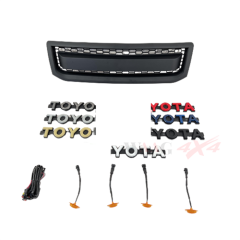 Truck Body Auto Spare Parts ABS plastic bodt kits Front grille For land cruiser 2002-2009