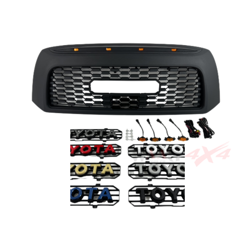 4WD Pick Up Truck Car Accessories Black Front Grille For tundra 2007-2009