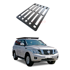 New Design Wholesale 4 WD Platform Aluminum Carrier Roof Rack Kit For Nissan Y61/Y62